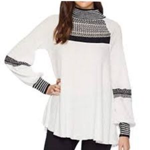 Free People Snow Day Thermal Tunic Top